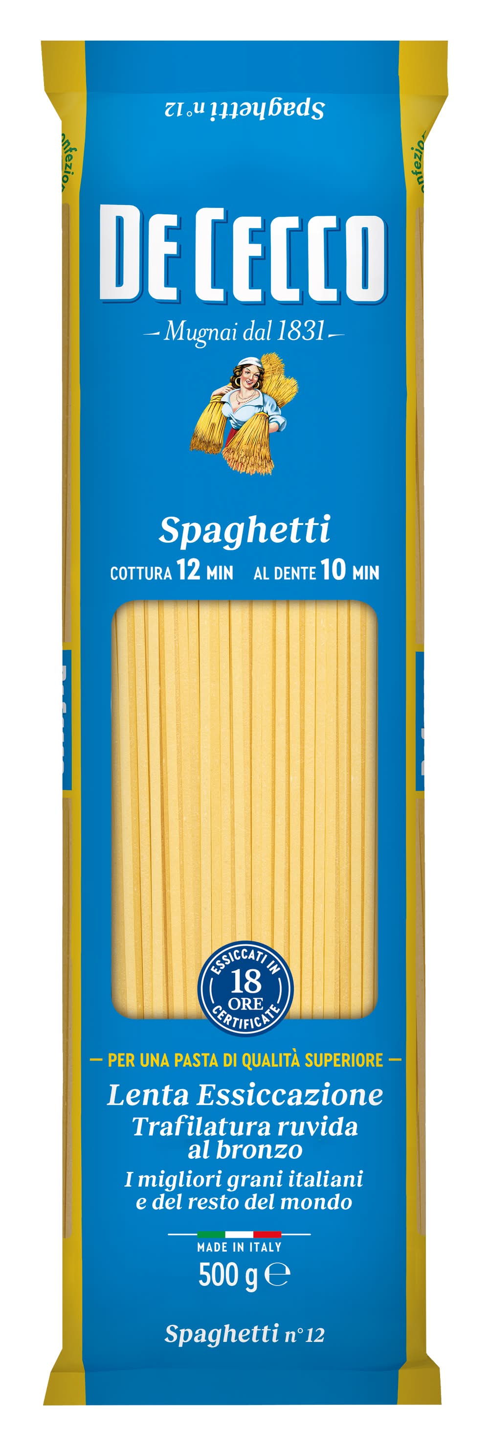 De Cecco - Spaghettis de blé dur (500g)
