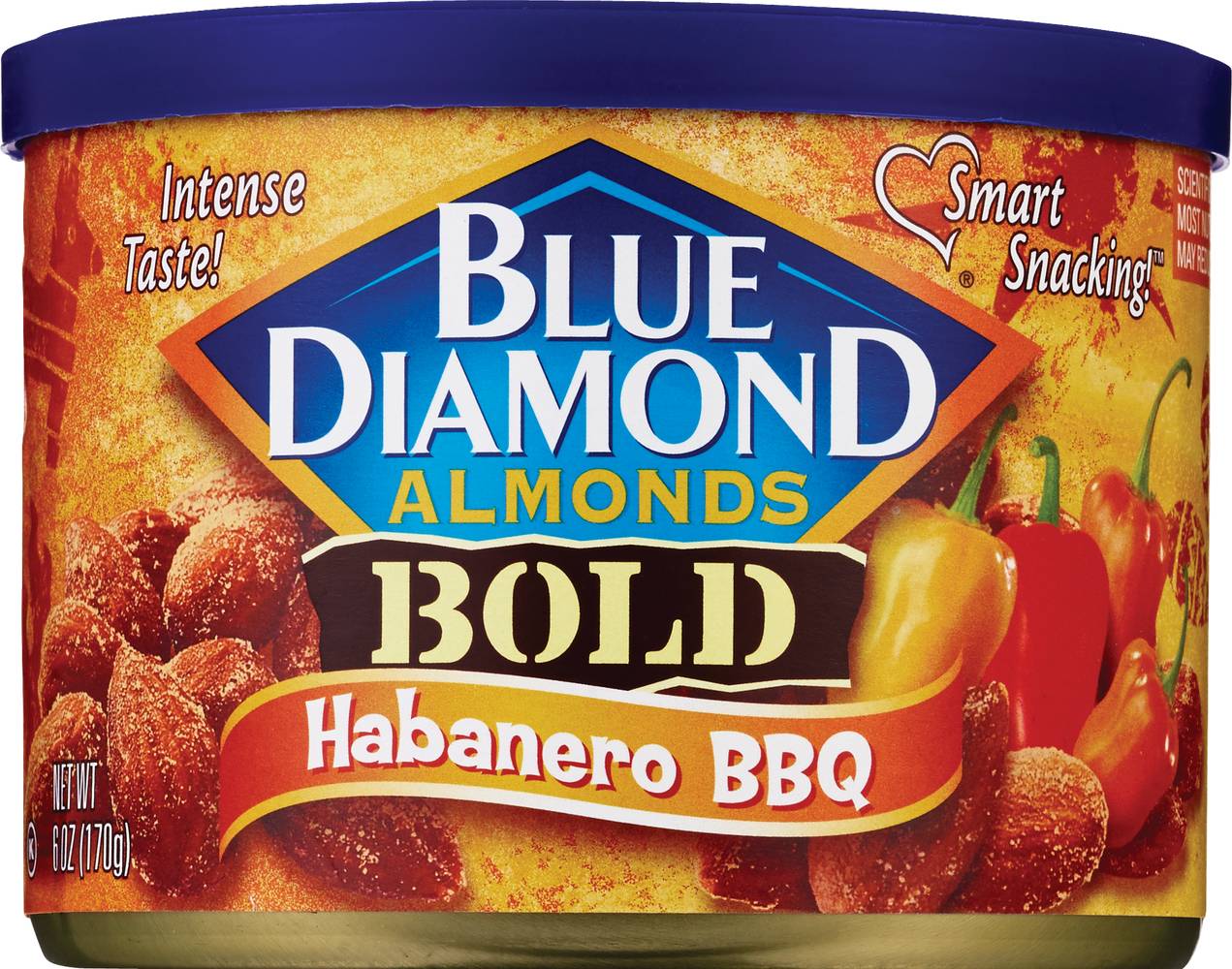 Blue Diamond Almonds Bold Habanero Bbq
