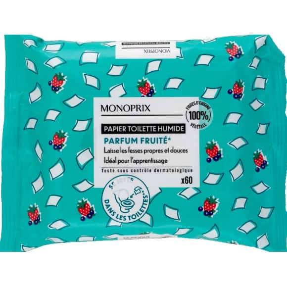 Monoprix Bébé Papier Toilette Humide Le Paquet De 60