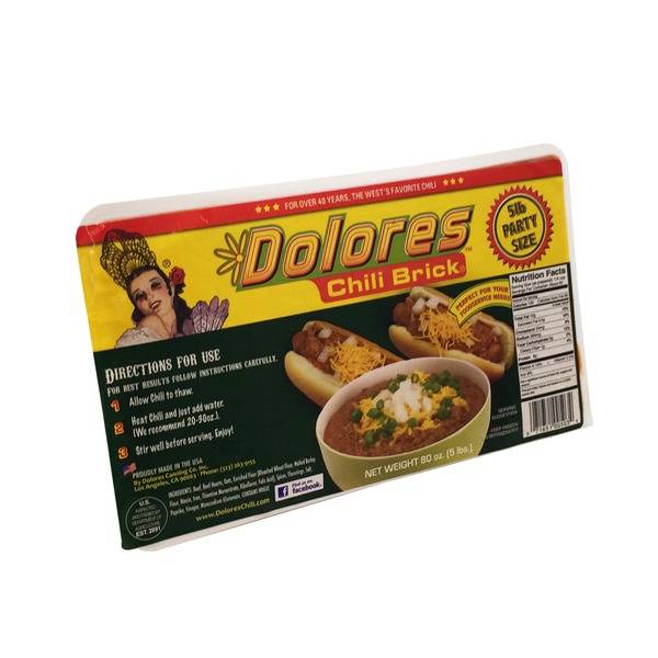 Frozen Dolores - Chili Brick - 5 lb