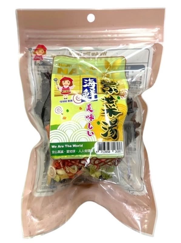 譽方媽媽海鮮紫菜湯 <25g克 x 1 x 1Bag包>