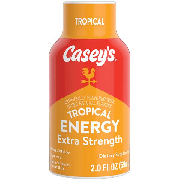 Casey's Extra Strength Tropical Energy Shot 2oz