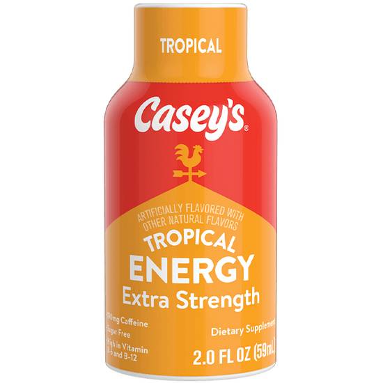 Casey's Extra Strength Tropical Energy Shot 2oz