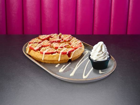 Strawberry Shortcake Waffle