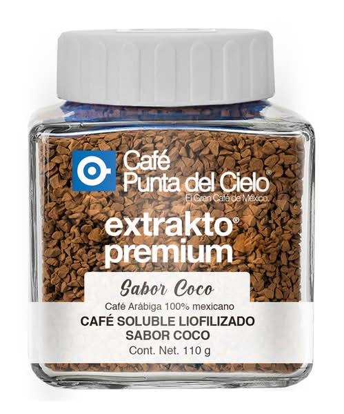 Punta del Cielo · Café solublie extrakto premium, coco (110 g)