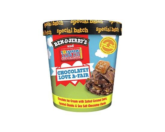 BEN & JERRYS CHOC LOVE A FAIR 465ML