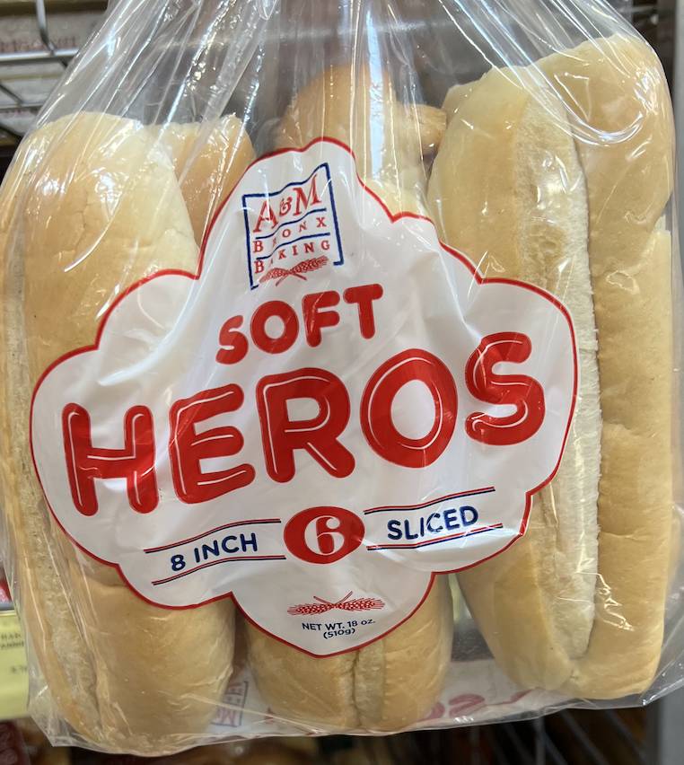 A&M - Pre-Sliced Hero Bread 6/8" (1X6|1 Unit per Case)