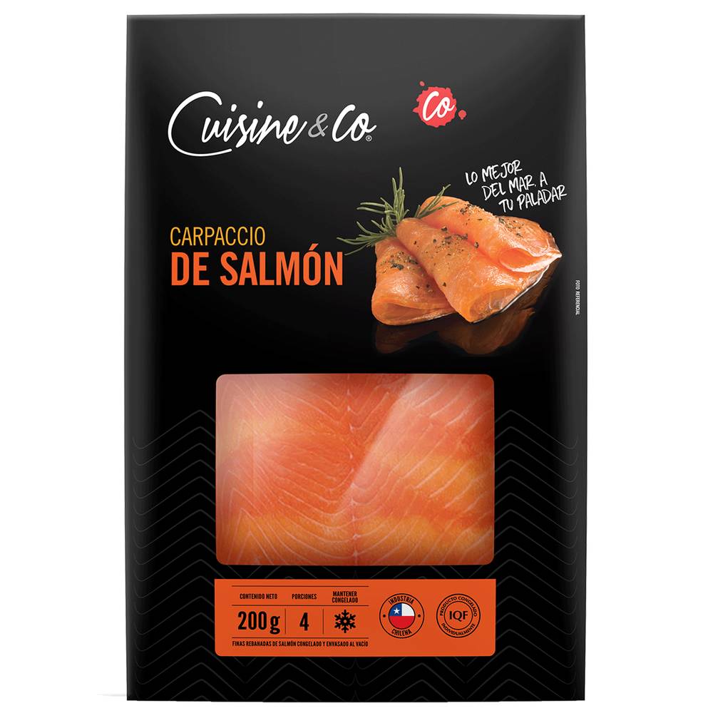 Cuisine & Co · Carpaccio de salmón (200 g)