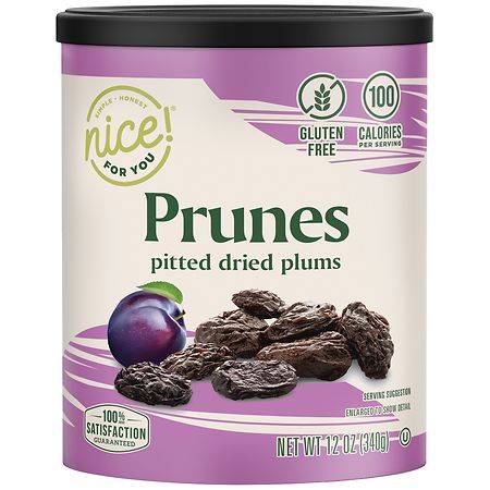 Nice! Gluten Free Pitted Dried Plums Prunes (12 oz)