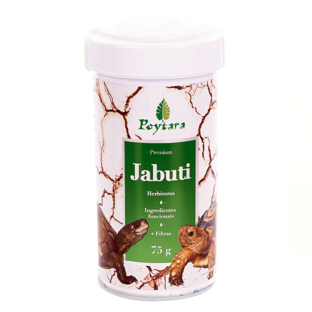 Poytara · Ração para répteis jabuti (75 g)