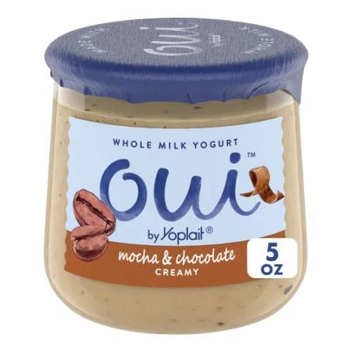 Oui Creamy Mocha and Chocolate Whole Milk Yogurt