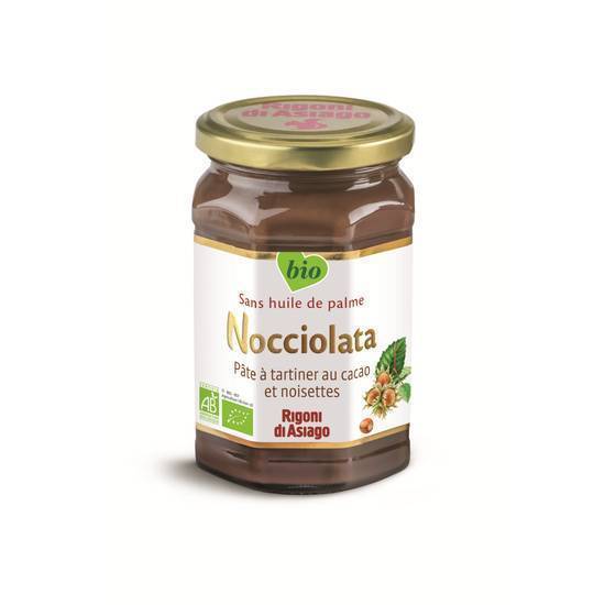 Niocciolata - Pâte à tartiner au cacao et noisette - Biologique RIGONI 250g