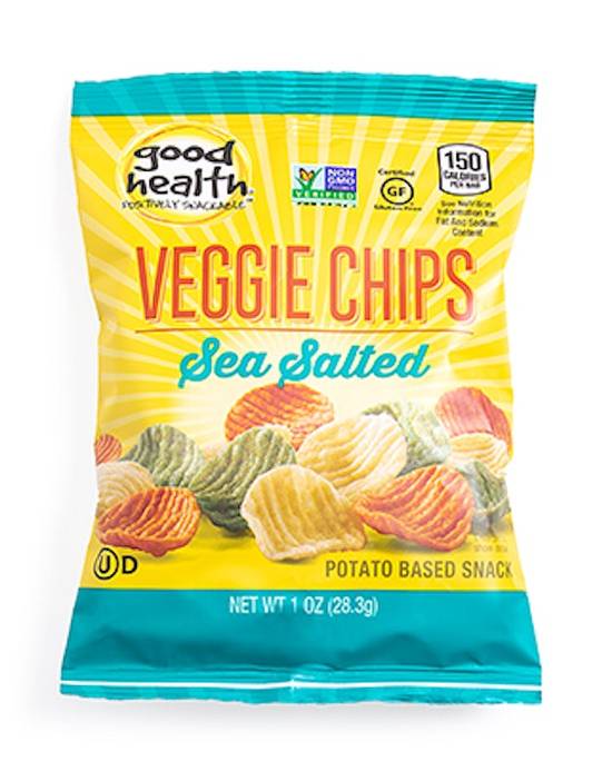 Good Health Veggie Chips 1oz Sea Salt