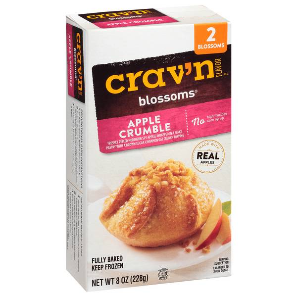 Crav'N Flavor Blossoms, Apple Crumble 2-4 Oz