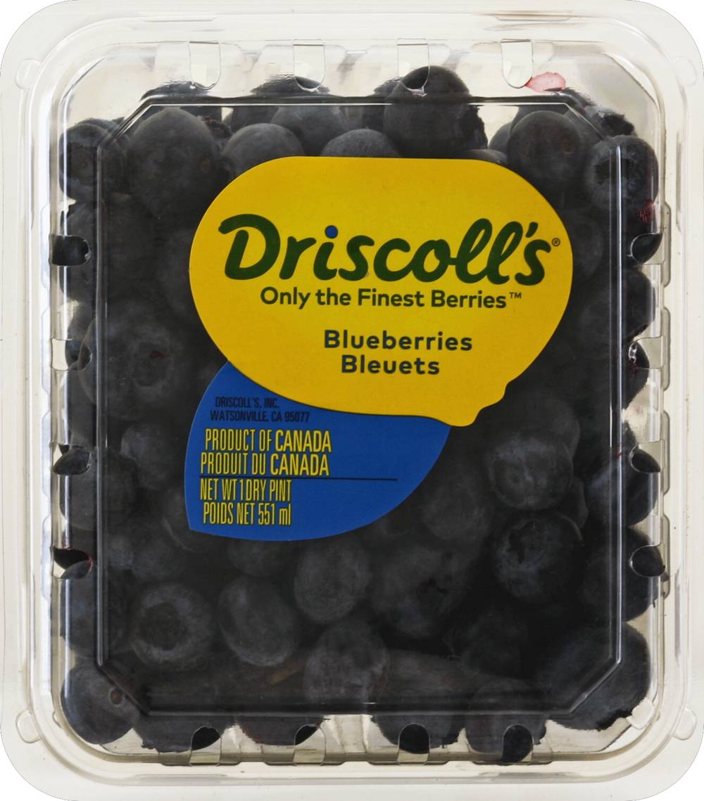 Driscoll's Blueberries Bleuets