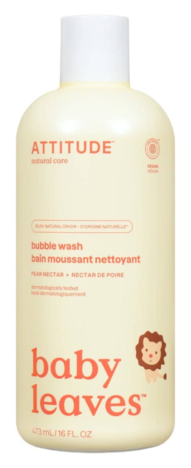 Attitude Pear Nectar Baby Bubblewash (473 ml)