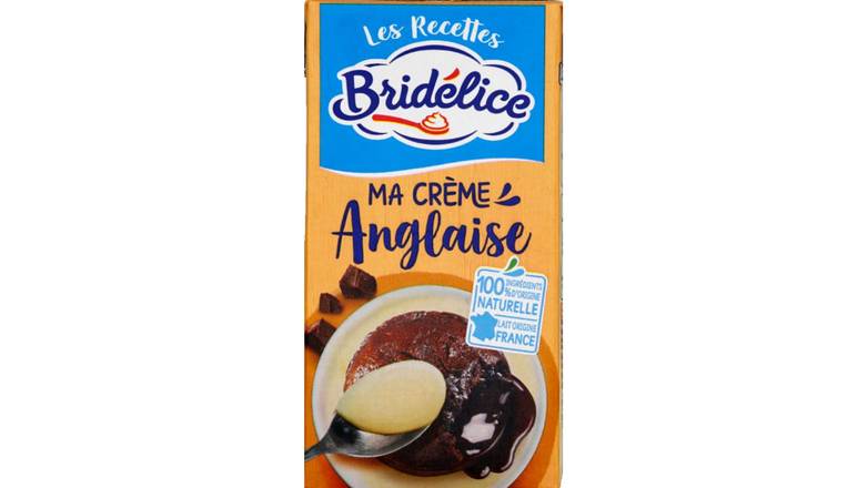 Bridélice Crème anglaise La brique de 50cl