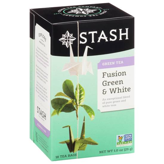 Stash Fusion Green & White Green Tea Bags (18 ct, 1 oz)