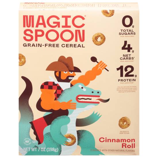 Magic Spoon Grain Free Cereal (cinnamon roll)