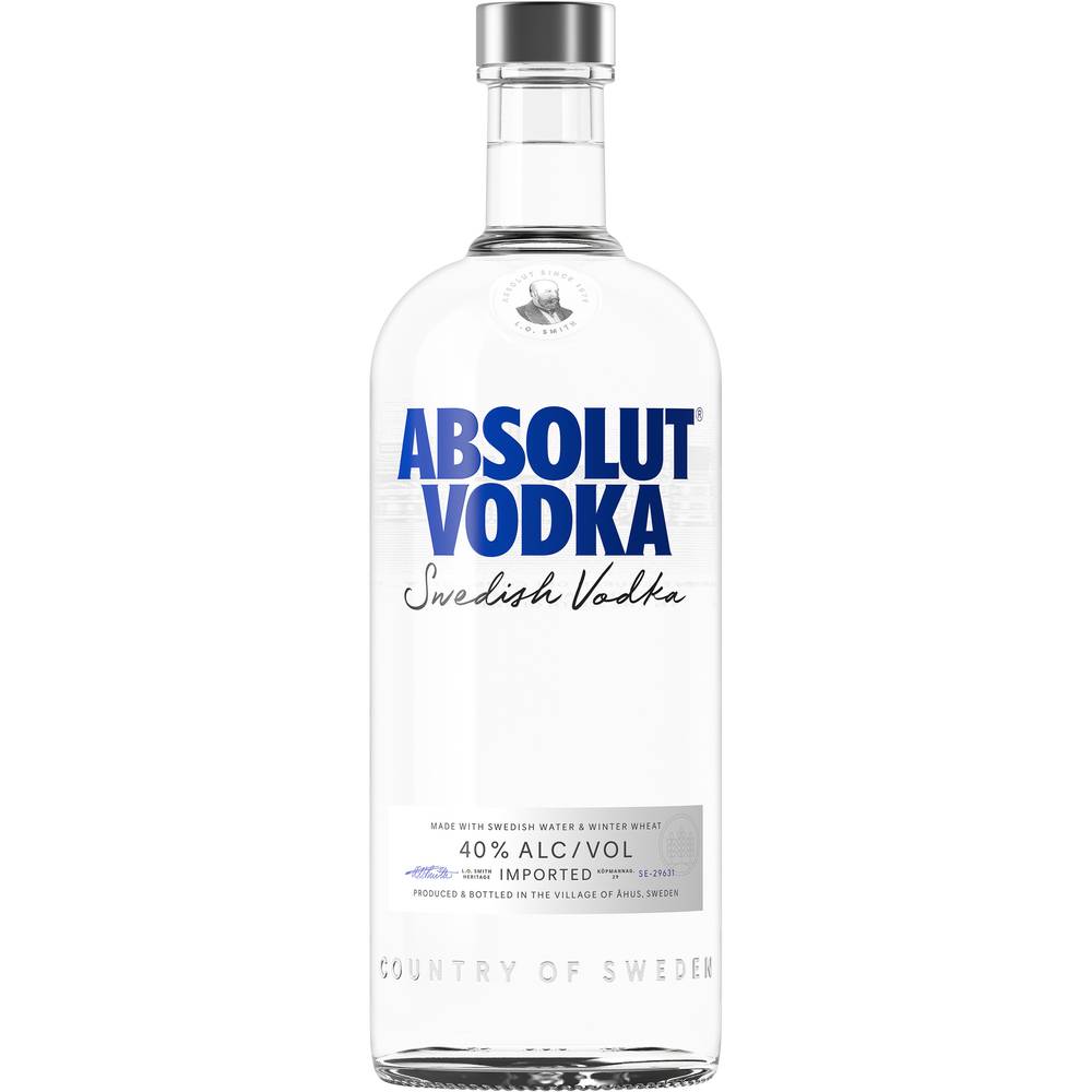 Absolut Vodka 1 Litre ea