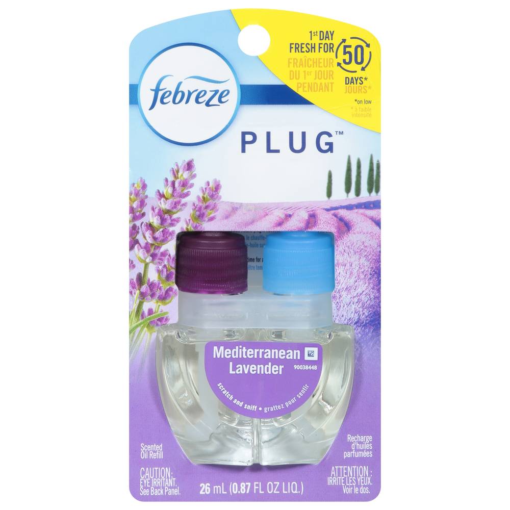 Febreze Plug Mediterranean Oil Refill (lavender)