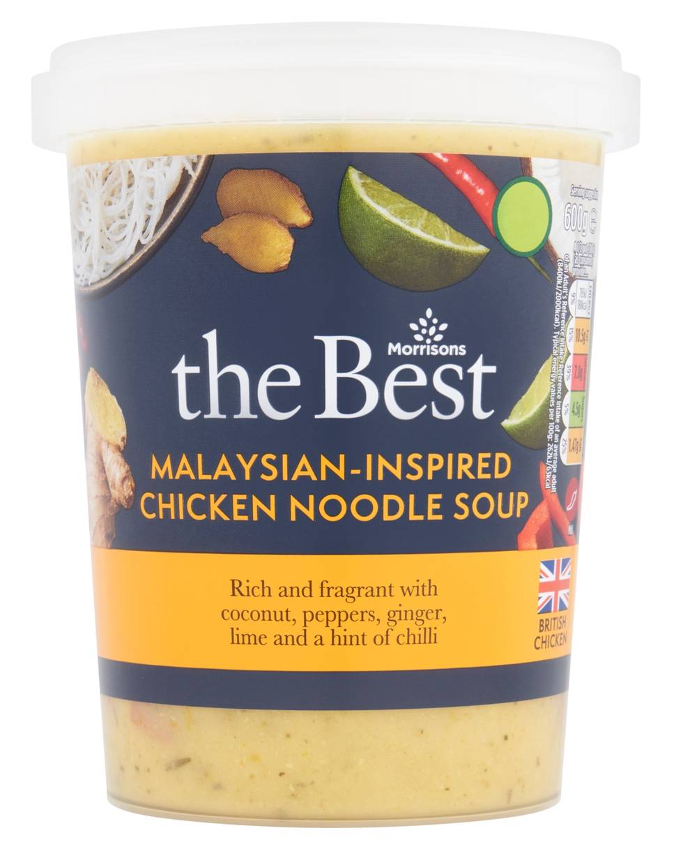 Morrisons The Best Malay Inspired Chicken Noodle Soup 600G