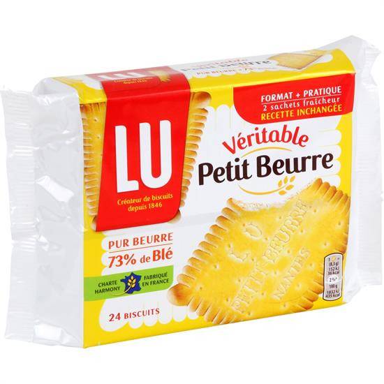 Biscuits Véritable Petit Beurre LU - Le paquet de 24 biscuits - 200 g