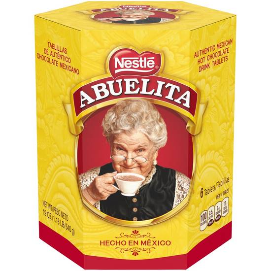Nestle Abuelita Authentic Mexican Hot Chocolate Drink Tablets, 19 OZ
