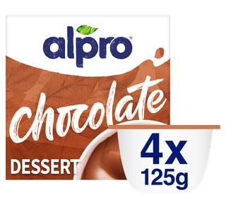 Alpro Smooth Chocolate Dessert 4x125g