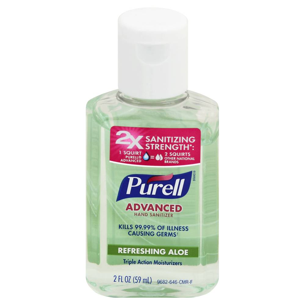 Purell Advanced Refreshing Aloe Hand Sanitizer (2 fl oz)