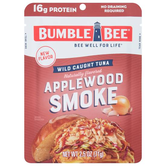 Bumble Bee Wild Caught Applewood Smoke Tuna