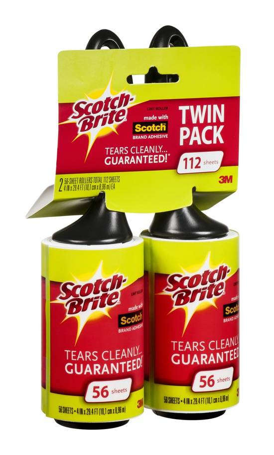 Scotch-Brite Lint Roller Twin pack (2 ct)
