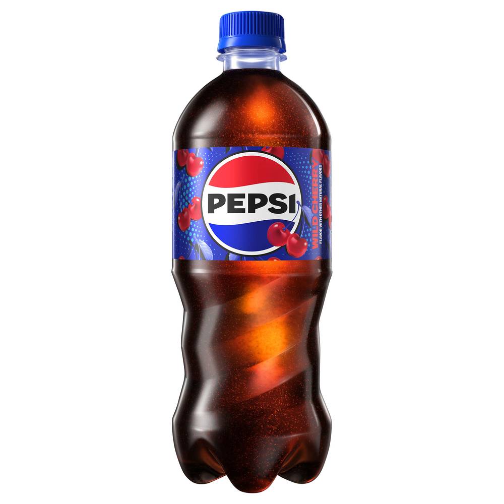 Pepsi Soda, Wild Cherry (20 fl oz)