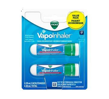 Vicks Inhaler, Twin pack (0.40 ml)