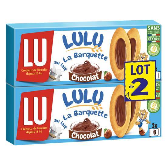 Lu - Lulu biscuits au noisette (chocolat)