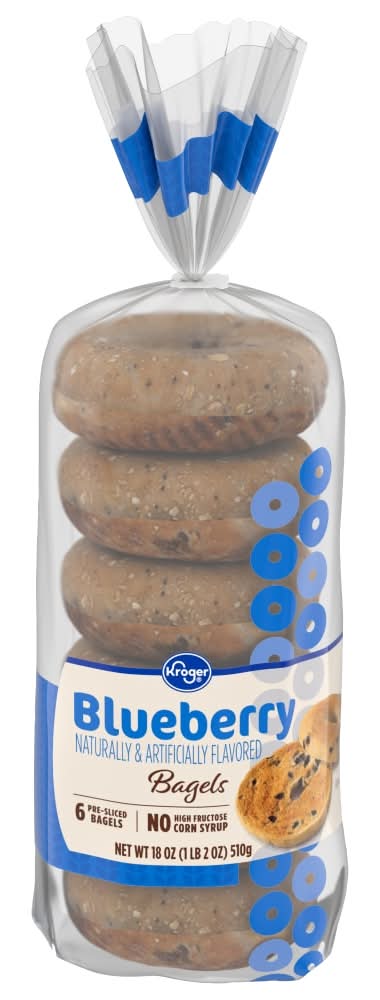 Kroger® Blueberry Bagels