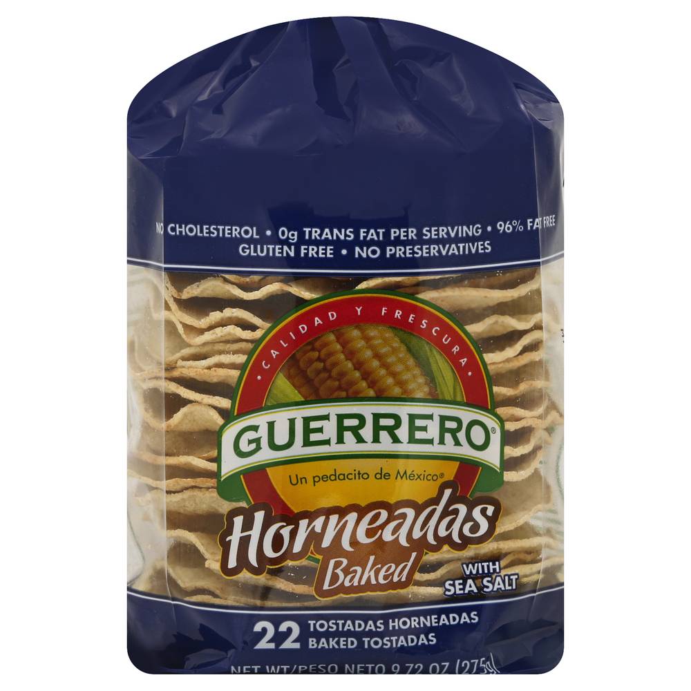 Guerrero Horneadas Baked Sea Salt Tostadas