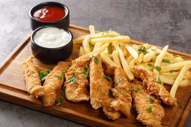 3pc Chicken Tenders With Fries