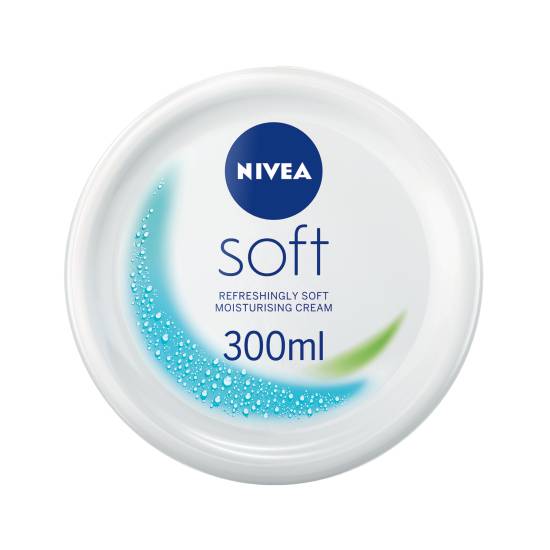 Nivea Soft Moisturiser Cream For Body Face & Hands