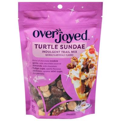 Overjoyed Trail Mix Turtle Sundae 8 Oz - 8 Oz