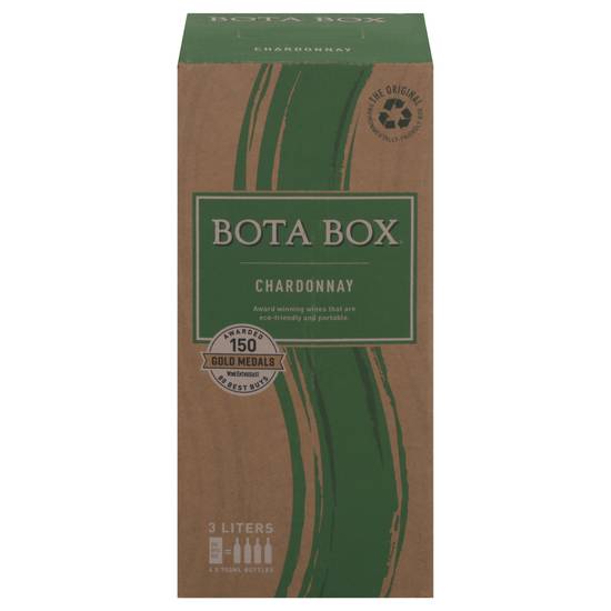 Bota Box Chardonnay White Wine (4 pack, 0.75 L)