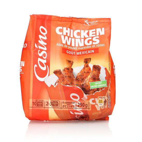 Chicken Wings Gout Mexicain 250g Casino