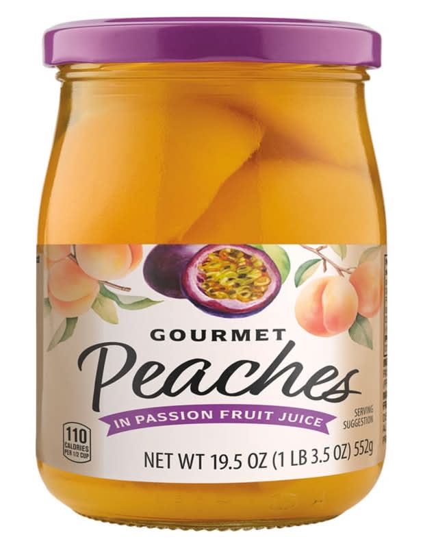 Gourmet Peaches in Passion Fruit Juice (19.5 oz)