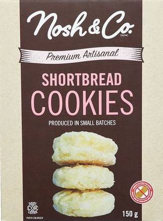 Nosh & Co Butter Shortbread Cookies (150 g)