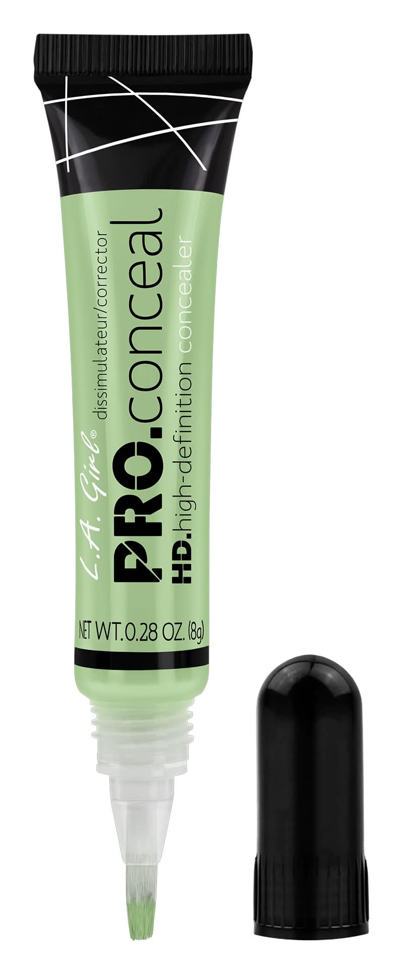 L.A. Girl Pro Conceal Concealer, Green Corrector (0.28 oz)