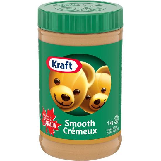 Kraft beurre d’arachide crémeux - smooth peanut butter (1 kg)