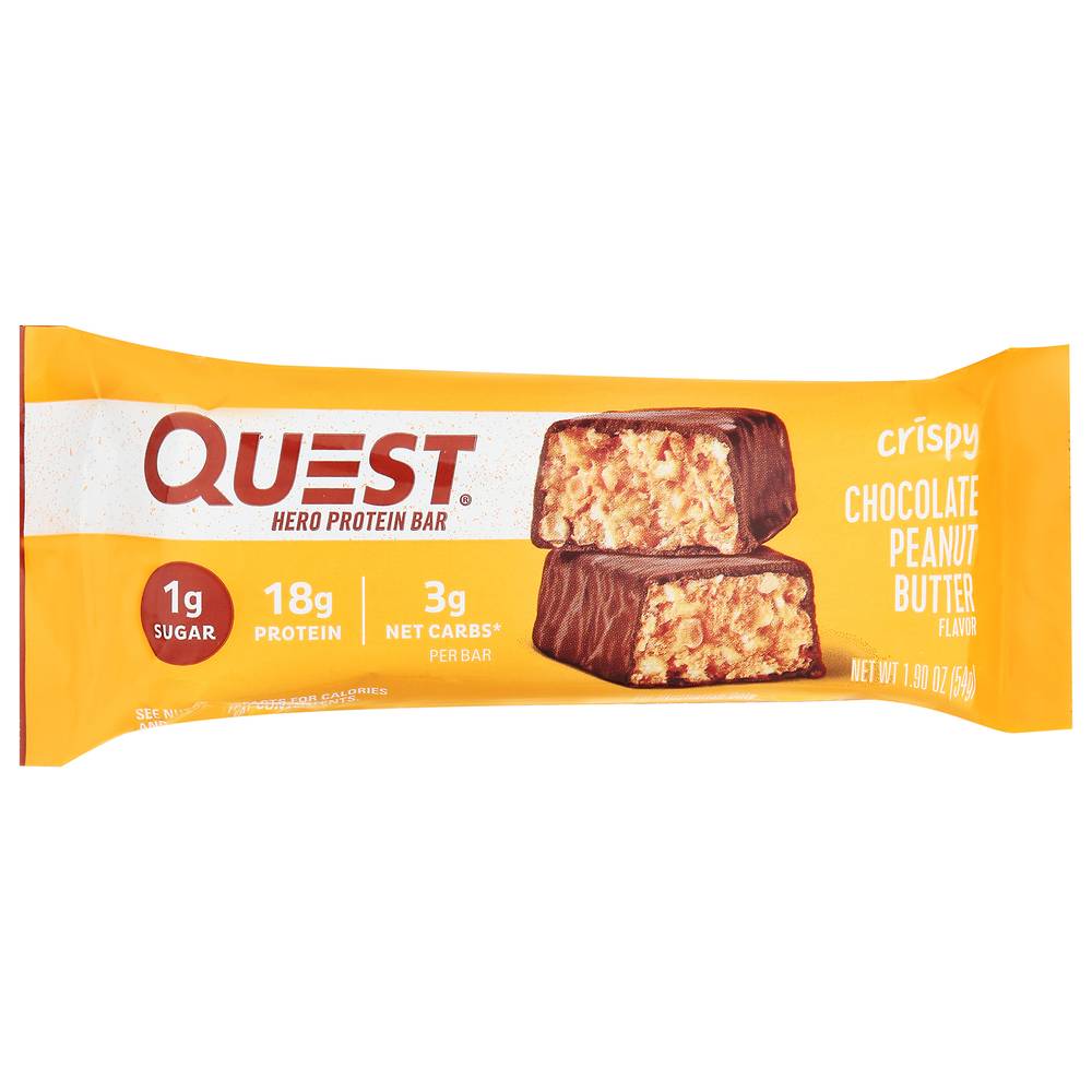 Quest Hero Chocolate Peanut Butter Protein Bar (1.9 oz)