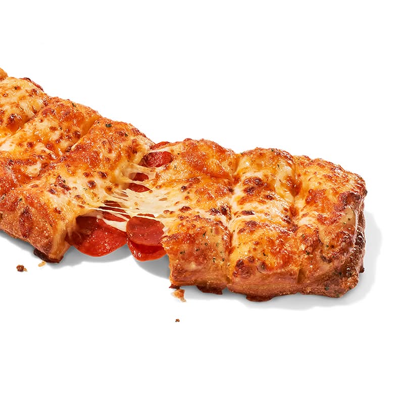 Pepperoni Stuffed Cheesy Bread