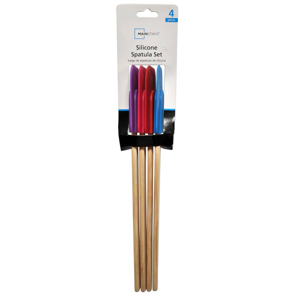 Silicone Spatulas,3 Pack (Asst. Colours)