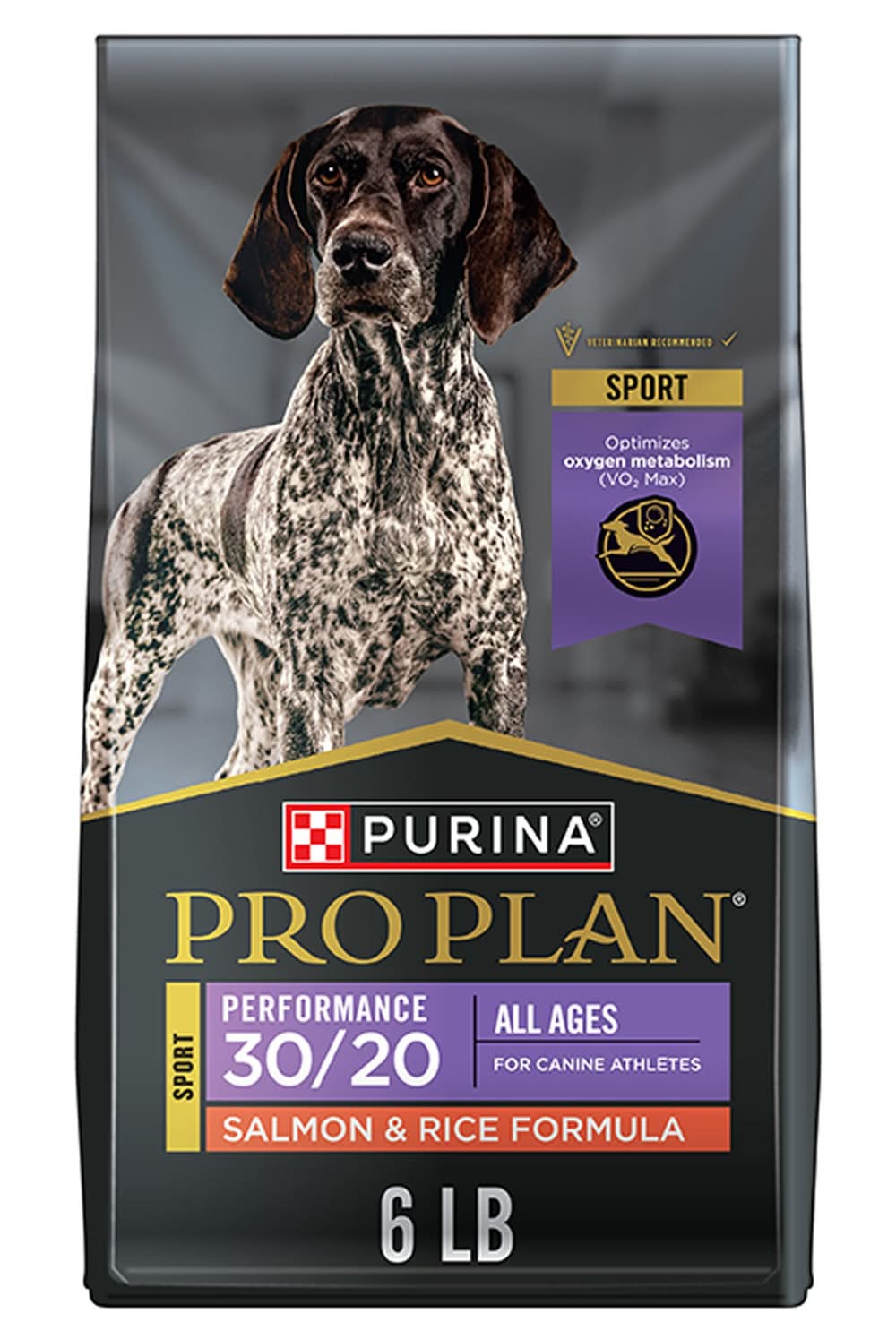 Purina Pro Plan High Protein Dog Food, Sport 30/20 Salmon and Rice Dry Dog Food Formula (Flavor: Salmon & Rice, Size: 6 Lb)